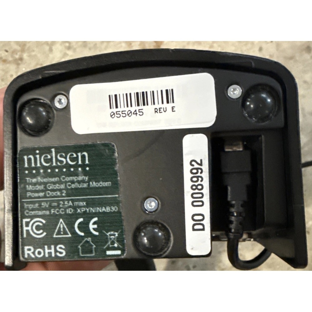 NIELSEN GLOBAL CELLULAR MODEM POWER DOCK 2 - Picture 3 of 3